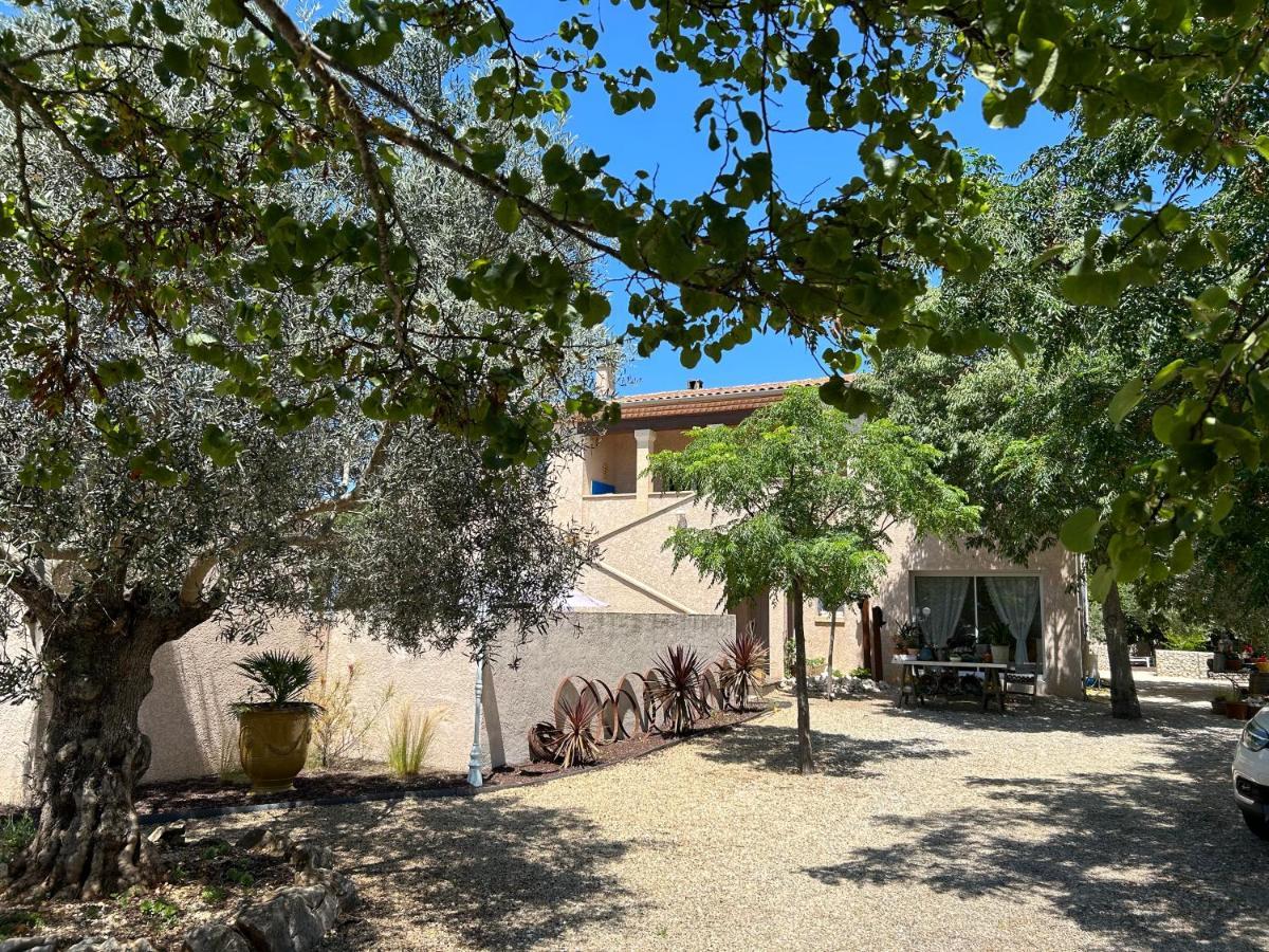 Au Ciel Etoile Bed and Breakfast Castillon-du-Gard Buitenkant foto